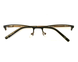 Robert Mitchel Eyeglasses Frames RM 202124 BK Rectangular Half Rim 54-18... - €24,65 EUR