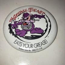 The Grease Beast Button Pin - $17.49