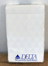 Vintage Delta Airlines Playing Cards Set Deck Pack in Original box - £15.16 GBP