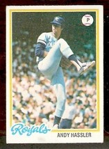 Kansas City Royals Andy Hassler 1978 Topps # 73 Vg - £0.39 GBP