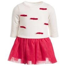 First Impressions Baby Girls Bow and Tulle Tutu Dress - $16.00