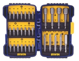 Irwin Industrial Tools 357030 Fastener Drive Tool Set, 30-Piece Phillips Slotted - £12.52 GBP