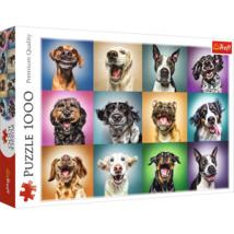 1000 Piece Jigsaw Puzzle, Funny Dog Portraits, Pets Puzzle, Golden Retri... - $30.93