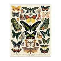 Cavallini French Butterflies Papillons 1000 Piece Jigsaw Puzzle (PZL/BTR) - £23.48 GBP