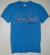 Janie Fricke Autographed Concert Tour T Shirt Vintage 1986 Size Small - £63.19 GBP