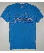 Janie Fricke Autographed Concert Tour T Shirt Vintage 1986 Size Small - £62.77 GBP