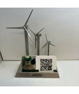 Troika Wind Turbine Blades Magnetic Business Card Desk Display SWOSU - €25,84 EUR