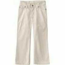 Girls Pants Corduroys Sonoma Beige Heart Pocket Adjustable Waist Stretch- size 5 - £14.13 GBP