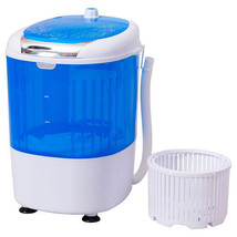 5.5 lbs Portable Semi Auto Washing Machine for Small Space - Color: Blue - $2,830.85 MXN
