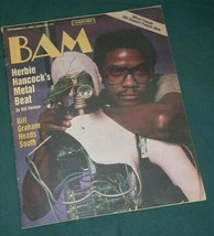 HERBIE HANCOCK BAM MAGAZINE VINTAGE 1984 - £23.97 GBP