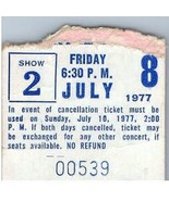 John Sebastian Concert Ticket Stub Juillet 8 1977 Central Park New York ... - £40.43 GBP