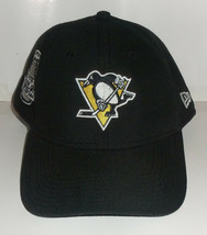 NEW MENS COLLECTIBLE 2016 STANLEY CUP PITTSBURGH PENGUINS BLACK BASEBALL... - $25.20