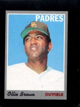 1970 Topps #130 Ollie Brown Vg+ Padres *X75247 - £0.76 GBP