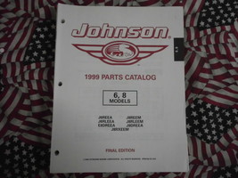 1999 Johnson 6 8 Parts Catalog - £8.66 GBP