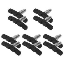 5 Pairs V Bike Brake Pads Road Mountain Bicycle V-Brake Blocks Set 70mm Non-S... - £23.48 GBP