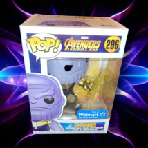 Funko Pop Marvel Avengers Infinity War Thanos #296 Walmart Exclusive - £11.31 GBP