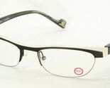 Neu Etnia Barcelona LAUSANNE Bkwh Schwarz/Weiß Brille 51-19-135mm Spanien - $76.10