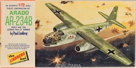 Lindberg 1/72 Scale Arado AR-234B Kit No 439:50 - $7.75