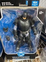 NEW Mcfarlane Toys DC Multiverse Armored Batman Grey 7" Action Figure - $14.01