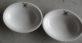 Lot of 2 Vintage China Freemason Rajah Small Oval Bowls LOOK - $17.82