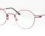 OU 95.220.01 Rojo ÚNICO RARO GAFAS LENTES ESTRUCTURA LIGERA 44-21-135mm ... - $73.25