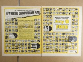 1966 Columbia Record Club Metropolitan Life Insurance Print Ad 10.5" x 13.25" - $8.91