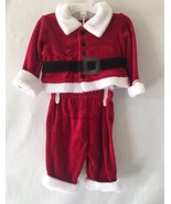 New  Cat And Jack Baby Boy Christmas Holiday Santa Outfit, Size Newborn - £12.46 GBP