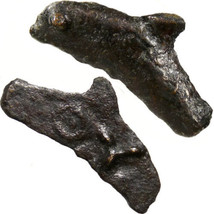 Greek Cast Bronze DOLPHIN ΘY Olbia, Thrace 425 BC. Ancient Coin &#39;proto-money&#39; - £94.67 GBP