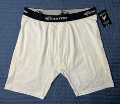 NWT Easton Bio Dri Adult Sliding Short Men’s XXL White Baseball Softball - $20.00