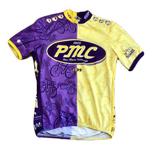 Pearl Izumi Pan Mass Challenge 1999 Cycling 3/4 Zip Jersey Mens Large USA Made - $19.78