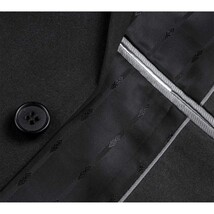 Men Renoir Tuxedo One Button Shawl Satin Lapel Formal Slim Fit 201-1 Black image 4