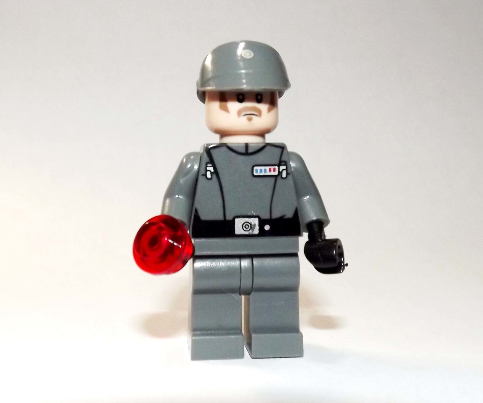 Minifigure Imperial Bridge Crew Officer Grey Uniform US Seller - $7.98