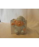 Ceramic Baby Blessings Planter Vase Teddy Bear, ABC&#39;s from Russ Berrie #... - £23.00 GBP