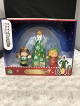 Fisher Price Little People Christmas Collectors Elf Buddy Jovie Tree Movie NEW - £21.29 GBP