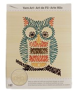 Yarn Art Kit String Art on Wood Owl Design 10 X 14 NEW Dimensions - €10,58 EUR