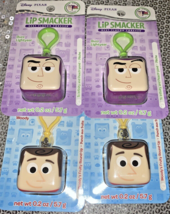 4 PK Lip Smacker Pixar Toy Story Buzz Lightyear Cube Flavored Lip Balm K... - $13.29