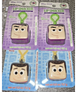 4 PK Lip Smacker Pixar Toy Story Buzz Lightyear Cube Flavored Lip Balm K... - £10.45 GBP