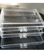 Isaac Jacobs Clear Acrylic 3-Drawer Stackable Jewelry Organizer, - $49.99