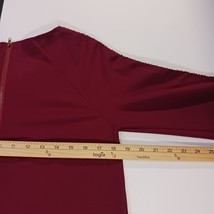 Love & Love LT10707 Women's Red Long Sleeve Shirt Rear Zip Shirt Size Small image 6