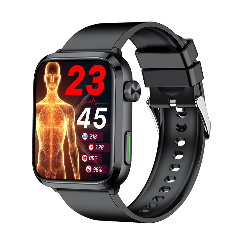 F220 Bluetooth Call Smart Watch Blood Glucose Laser Physiotherapy Uric Acid Bloo