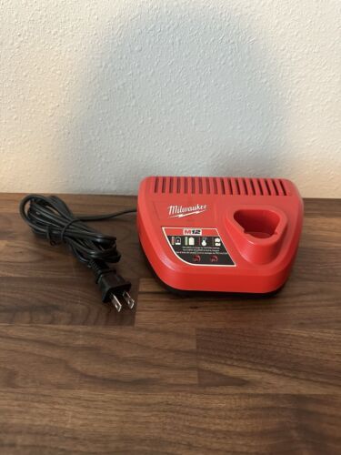 New Milwaukee M12 Battery Charger Lithium Ion 12 Volt 48-59-2401 Genuine OEM - $10.99