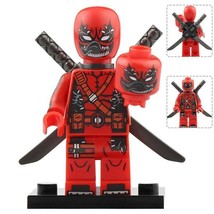 Symbiote Deadpool - Marvel Venom Custom Minifigure Toys Collection - £2.35 GBP