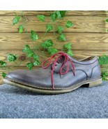 Ben Sherman BN211002 Men Derby Oxfords Shoes Brown Leather Lace Up Size 9 Medium - $39.59