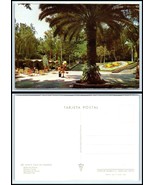 SPAIN Postcard - Santa Cruz De Tenerife, Flower Clock D6 - $2.96