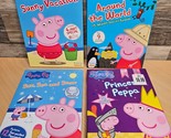 Peppa Pig Sealed DVD Lot: Princess Peppa-Sunny Vacation-Around the World... - $14.50