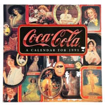 Coca Cola Calendar for 1995 Great Variety Nostalgic Prints 11-5/16&quot; Coke... - $19.34