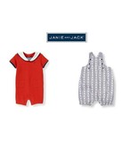 Janie and Jack boys &quot;Little Sailor&quot; One- Piece, Overalls 0 3 6 NWT  - £25.28 GBP+