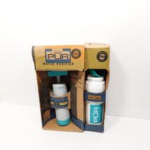 Vintage PUR Scout Water Purifier Backpacking System w/ Bonus Bottle NOS - $26.99