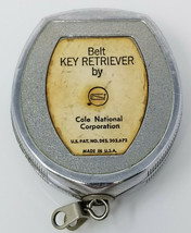 Cole National Corporation Belt Industrial Metal Key Retriever Vintage 1970 - £12.00 GBP