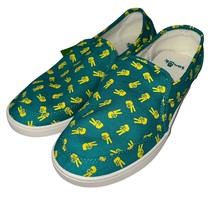 Sanuk Shoes Womens Green Peace Signs Comfort Lightweight Slip On Pair O ... - £47.83 GBP